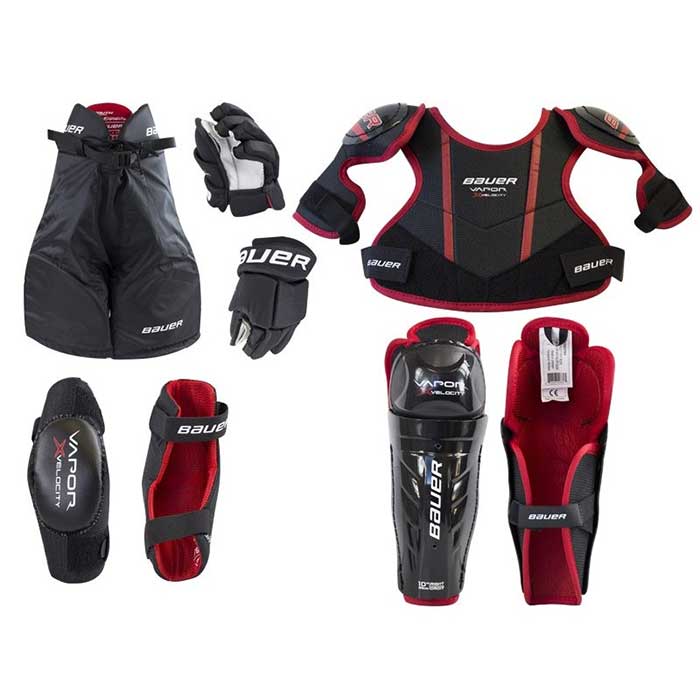 Dětský set BAUER Vapor XVelocity Kit YTH