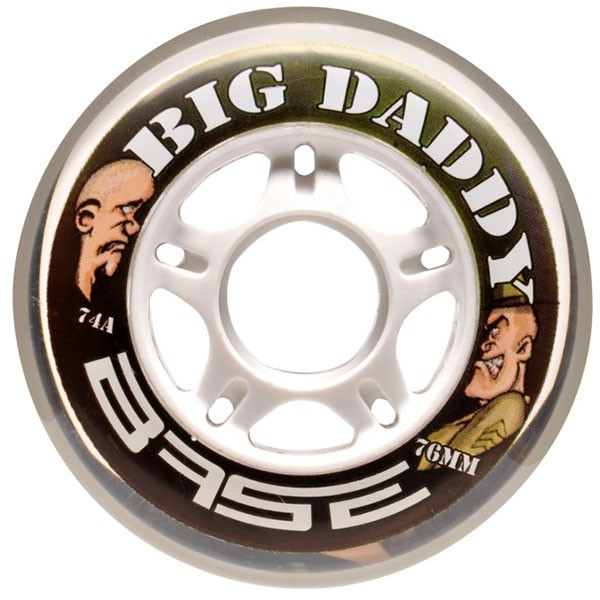 Kolečka BASE Big Daddy Indoor 4ks